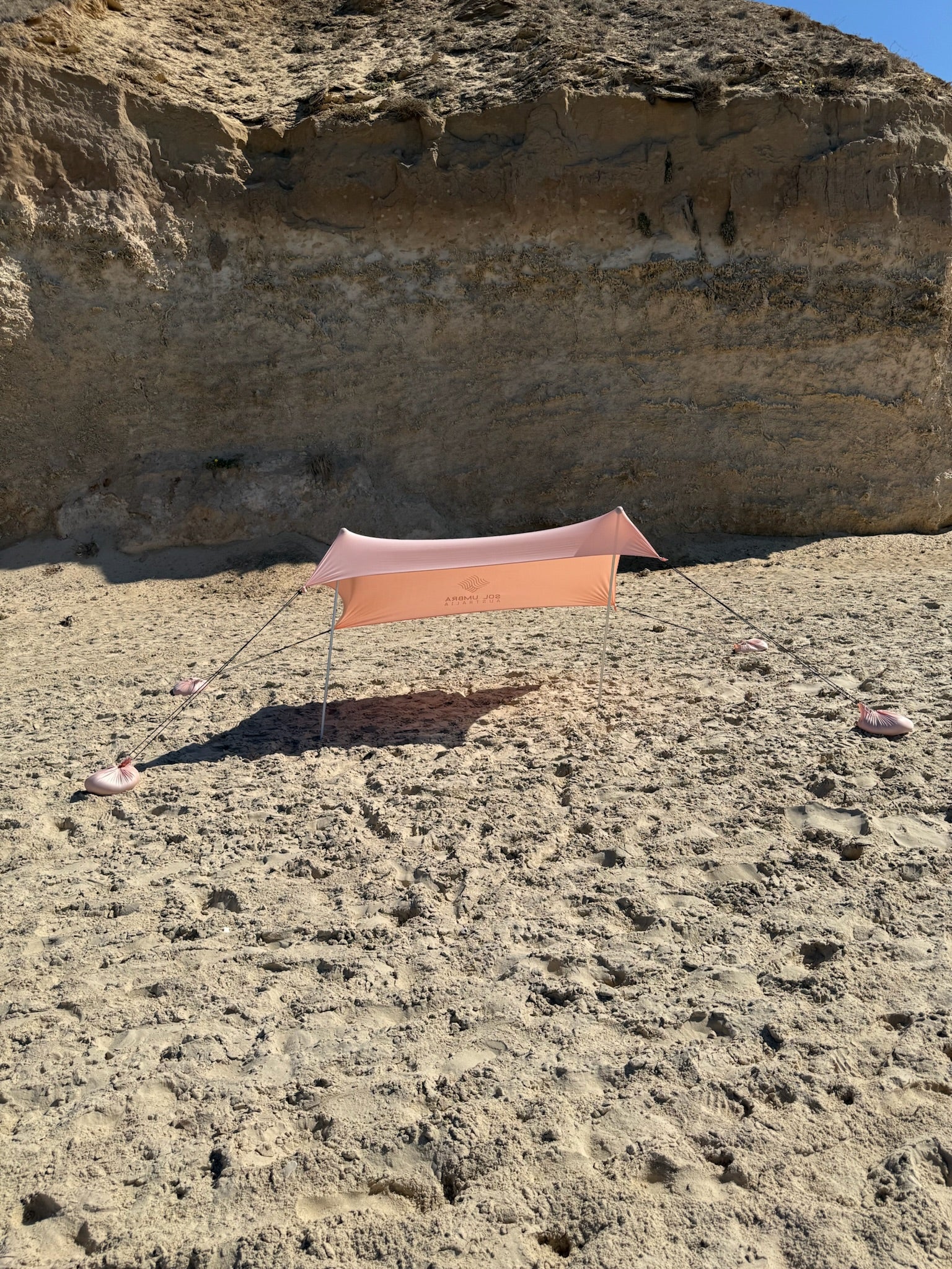 Peach Frost Sun Shade