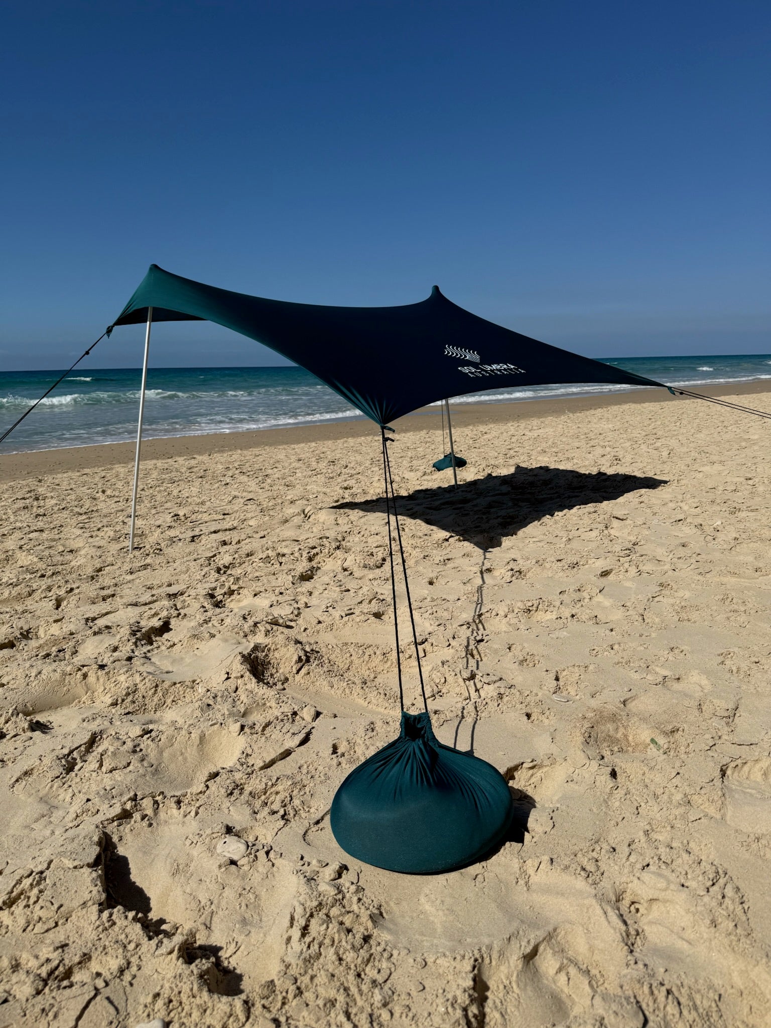 Deep Teal Sun Shade