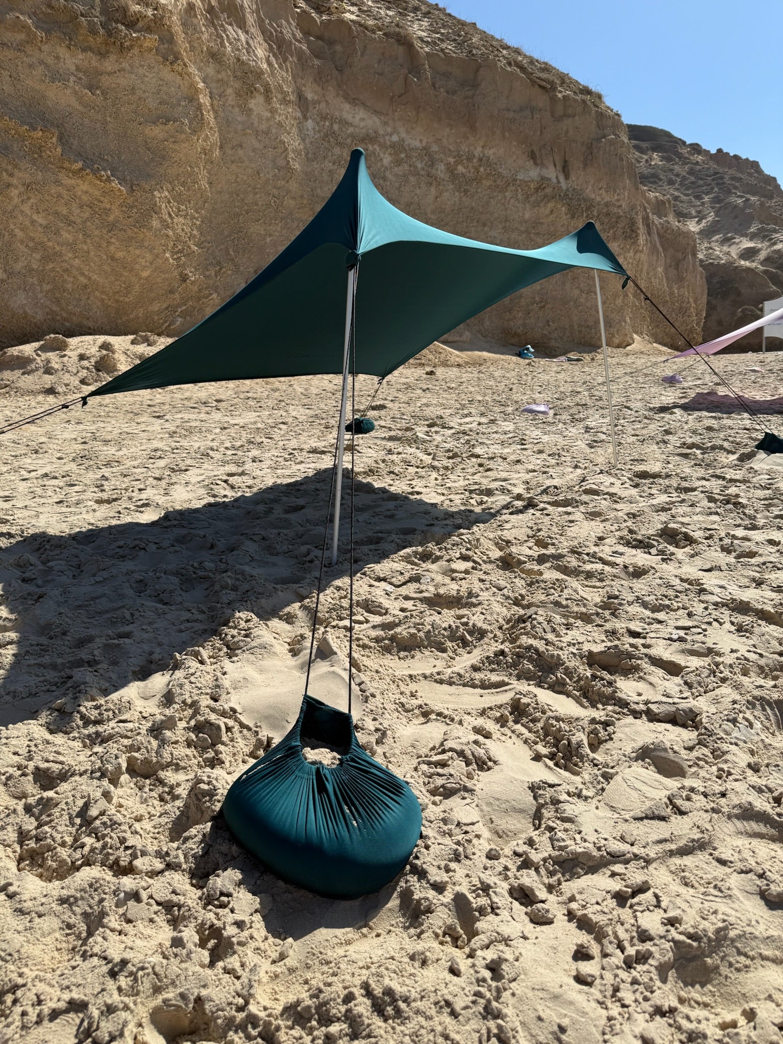 Deep Teal Sun Shade