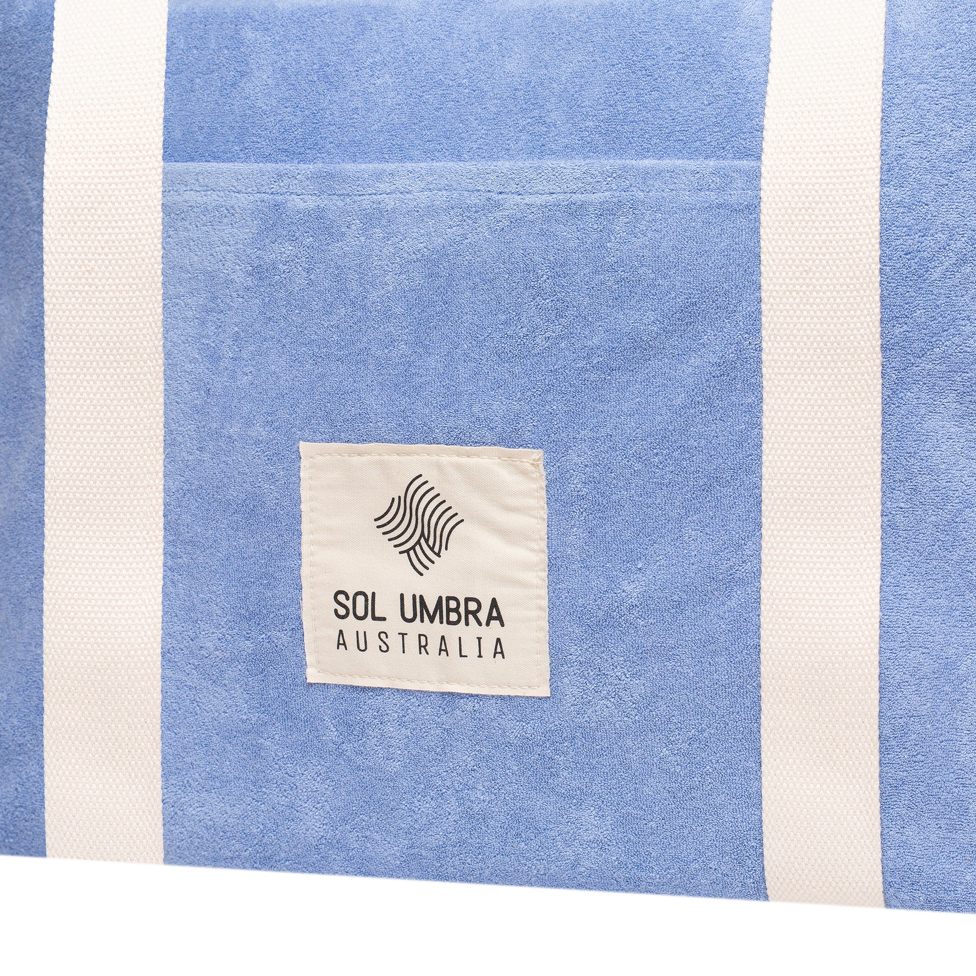 Terry Towelling Beach Bag